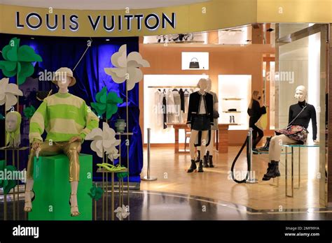 Louis Vuitton Paris Printemps Haussmann store, France.